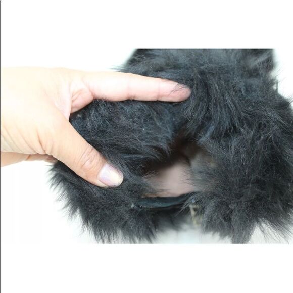 UGG ANTOINE MONGOLIAN FLUFFY FUR WOMENS SNEAKERS - Picture 6 of 8